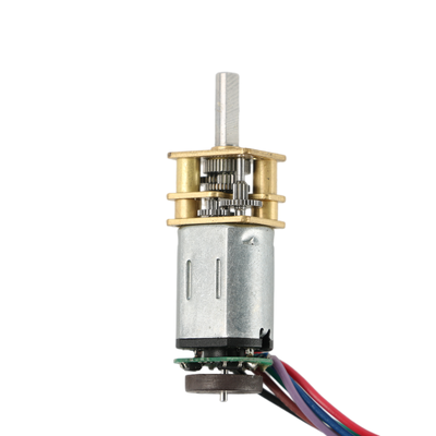 Moteur à engrenages 12 mm N20 Moteur à engrenages micro brossé DC Moteur à engrenages métalliques 6V Équipé d'engrenages en acier inoxydable pour la robotique et les appareils en miniature