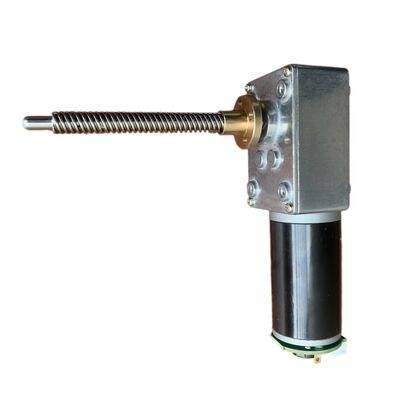 Bom preço 12V 300RPM 5840-31 DC Motor 31mm parafuso de chumbo 48CPR Ícone de ímã permanente 8mm à prova de explosão ROHS Certificado Worm Gear 15W on-line