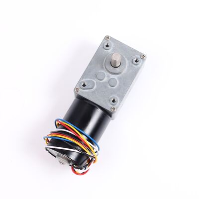 Bom preço Motor de Engrenagem CC de Minhoca Personalizado de 45mm, 12V, 24V, 90V, Carga de 100kgcm, Torque Alto de 25nm, Baixa Rotação on-line