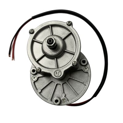 Bom preço Motor de engrenagem de minhoca de alta qualidade 12VDC 24VDC para bicicletas elétricas 300W Potência 350rpm Velocidade on-line