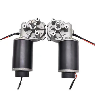 Bon prix Moteur à engrenages à vis sans fin DC 24 volts mini, standard, durable, à couple élevé et efficace avec encodeur en ligne