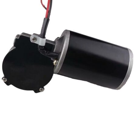 Buen precio Motor de engranaje de gusano DC de 12V 24V 80W 150W 200W 220W 100rpm 150rpm 180rpm 63mm en línea