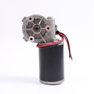 Bon prix 63mm de haute qualité 36v 155rpm Dc moteur à engrenages micro-vermeux en ligne
