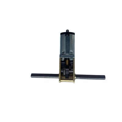 Good price 90 Degree Micro DC Motor N20 Double Shaft Low Speed Worm Gear Box with Permanent Magnet Brush Electric Gear Motor online
