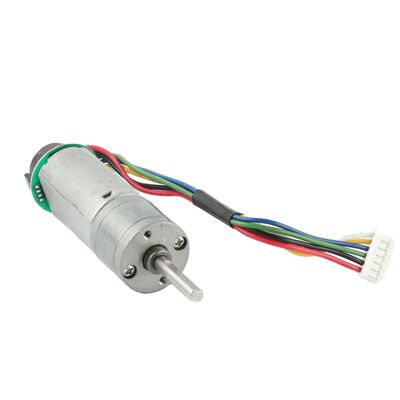 Bom preço Alto Torque 16D 16mm Brush Motor Motores de engrenagens com Encoder 6v 12v 24v 1~5kg.cm Construção de ímã permanente on-line
