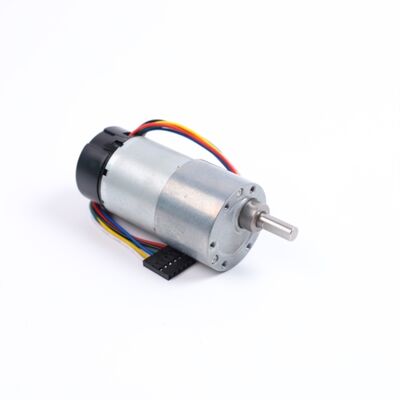 Good price Customized Shaft 37mm Gearbox High Power 12v 500 Rpm 6kgcm  Watt Dc Gear Motor Encoder Gear Box Motor online
