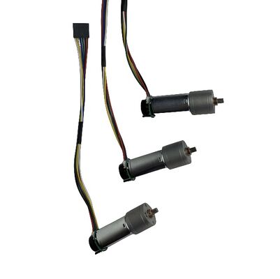 Buen precio 20mm 12V DC Caja de engranajes planetarios Codificador Motorreductor conmutación de escobillas para robot, uso de ventilador inteligente portátil, imán permanente en línea