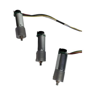 Buen precio Motorreductor/Reductor/Caja de engranajes planetarios de alta precisión CNC de 20 mm y 24 V con conmutación de escobillas para ventilador y bicicleta eléctrica en línea