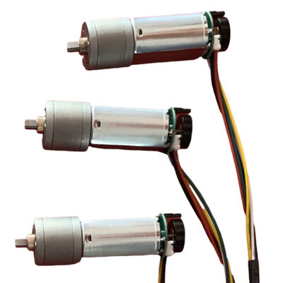 Bom preço 20D130 20mm 12v DC Motor Gear Reduction Encoder 48CPR Motor escovado 78rpm Smart Wear Produtos médicos Material metálico on-line