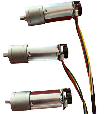 Bom preço Preço Direto de Fábrica XH-20D130 20mm DC 12V/24V Servo Encoder de Canal Duplo Motor de Engrenagem 12PPR Escova Ventilador para Eletrodomésticos on-line