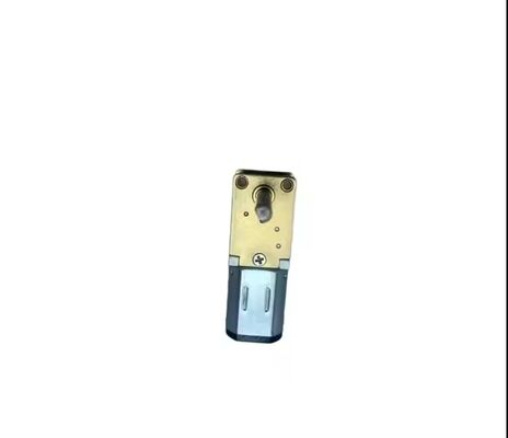 Buen precio Fabrica profesional de 12 mm en forma de D 12V motor de engranajes de corriente continua N20 caja de engranajes 90 grados conmutación del cepillo imán permanente en línea