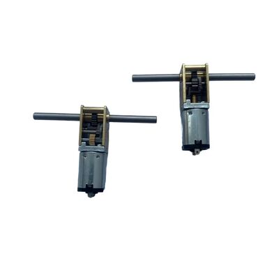 Buen precio N20 Doble eje 90 grados Micro DC motor 6v/12v 100rpm 5kg.cm Brush Imán permanente para Cosméticos Instrumentos Robots en línea