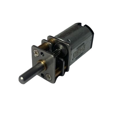 Bom preço Motor de Engrenagem N20 de 12V e 100rpm para Carro Inteligente, Caixa de Engrenagens de Placa de Aço Resistente ao Desgaste com Construção de Ímã Permanente e Comutação por Escova on-line