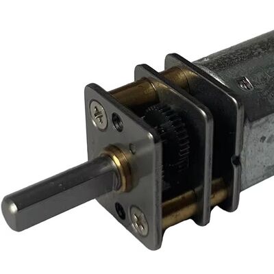 Buen precio Motor de alta velocidad 6V N20 Placa de acero caja de cambios 100rpm Motor de engranajes 1.25-2P Terminals Brush Commutation para el uso en el hogar inteligente de fan Boat en línea