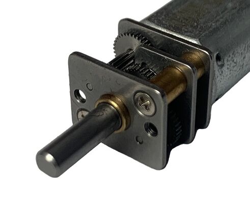 Buen precio Caja de cambios de placa de acero súper resistente al desgaste 6 voltios N20h298 relación de engranajes 298:1 velocidad 100rpm terminal 1.25-2p imán permanente doble en línea