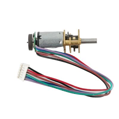 Bon prix Moteur à engrenages N20 Mini brossé de haute qualité 6V avec rapport de démultiplication, couple élevé, taille 12 mm et encodeur, construction à aimant permanent en ligne