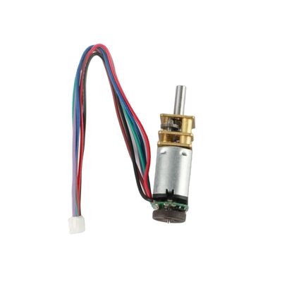 Buen precio Motor de CC con escobillas de alto par de 6 V con codificador de engranaje de 12 mm de diámetro, motor con engranaje de imán permanente de alto rendimiento de 3 V CC en línea