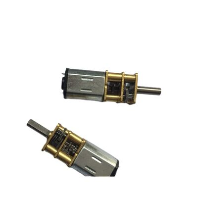 Buen precio N20 6V 100rpm 12mm Brushed DC Metal Gearmotor redondo 12mm de diámetro Motor de cepillado de carbono con construcción de imán permanente en línea