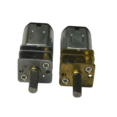 Buen precio N10 N20 N30 Caja de engranajes de placa de acero 6V / 12V Baja RPM Conmutación de cepillo Motor de imán permanente de alto par IE2 Eficiencia para embarcación doméstica en línea