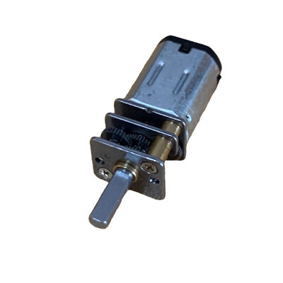 Bom preço Caixa de Engrenagens de Placa de Aço N20 6V 200RPM Motor de Engrenagem de Escova de Metal de Alto Torque Longa Vida Resistência ao Desgaste Construção de Ímã Permanente on-line