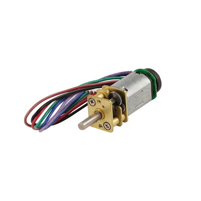 Bom preço Motor de engrenagem N20 de 12 mm com codificador de 6 volts 12V, motor elétrico mini de baixo ruído e alto torque, ideal para instrumentos de precisão e projetos de hobby on-line