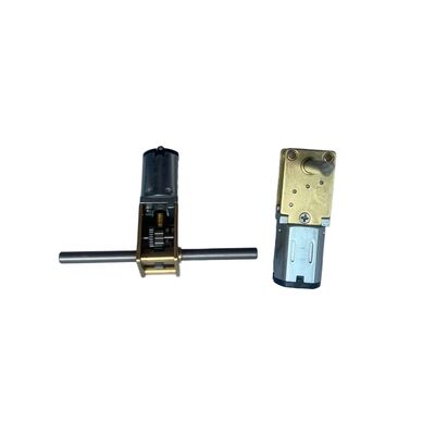 Buen precio Motor de reducción de engranajes de 90 grados Eje único, doble eje Eje 12mm N20 Worm Gearbox funcionamiento suave y silencioso adecuado para equipos de laboratorio e instrumentos de medición sensibles en línea