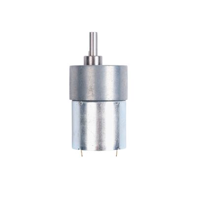 Bon prix Moteur électrique 12v 37mm moteur d'engrenage en métal moteur d'engrenage 80rpm 131:1 fournir un couple et une vitesse constants dans les machines d'étiquetage des emballages et de manutention des matériaux en ligne